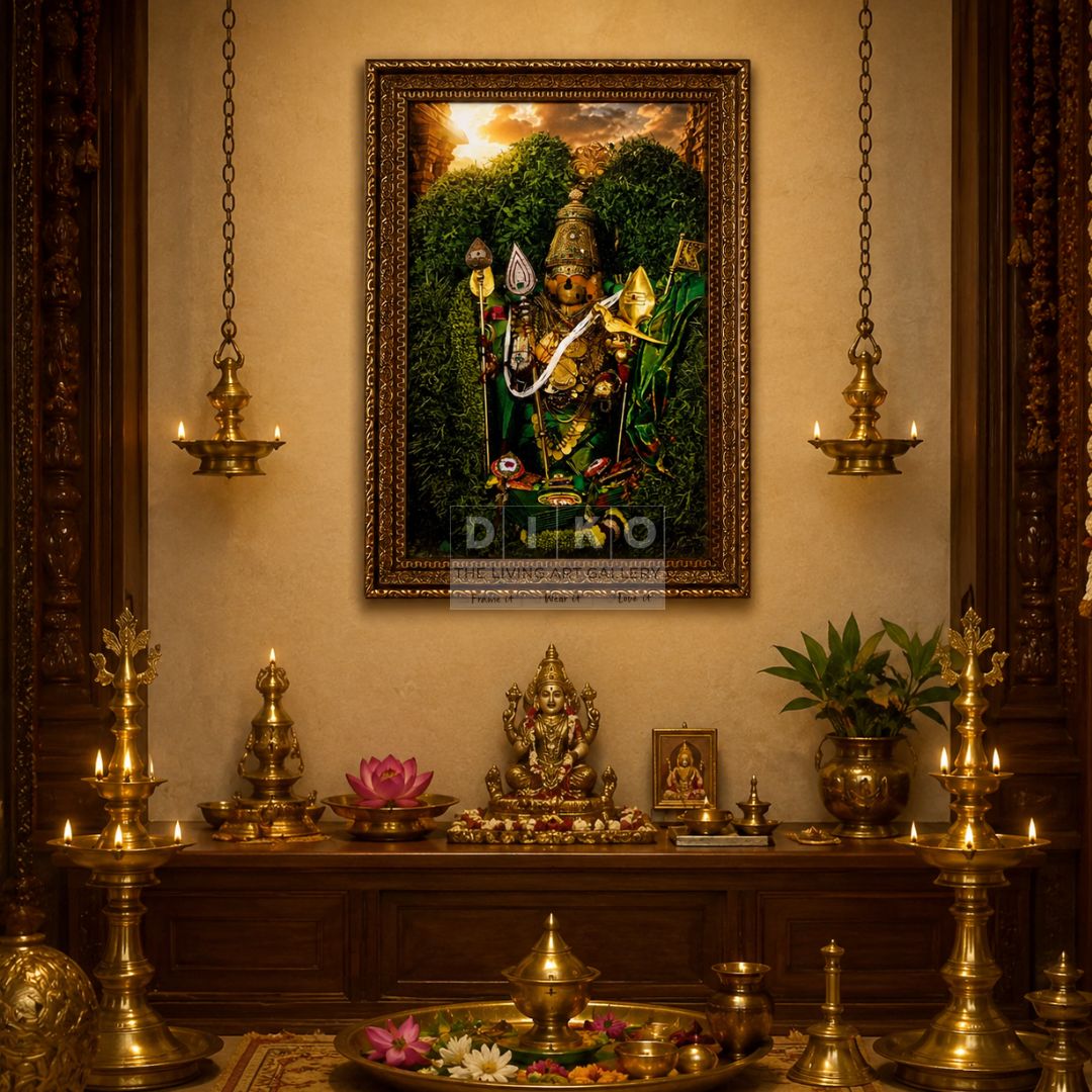 Divine Thiruchendur Murugan Devotional Frame