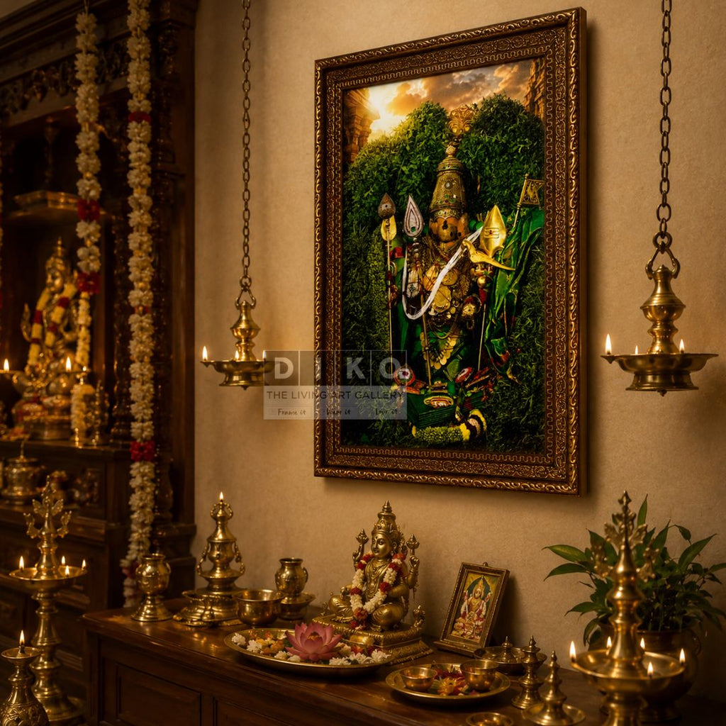 Divine Thiruchendur Murugan Devotional Frame