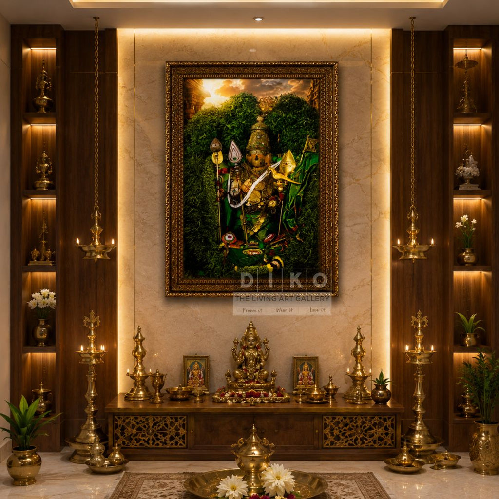Divine Thiruchendur Murugan Devotional Frame
