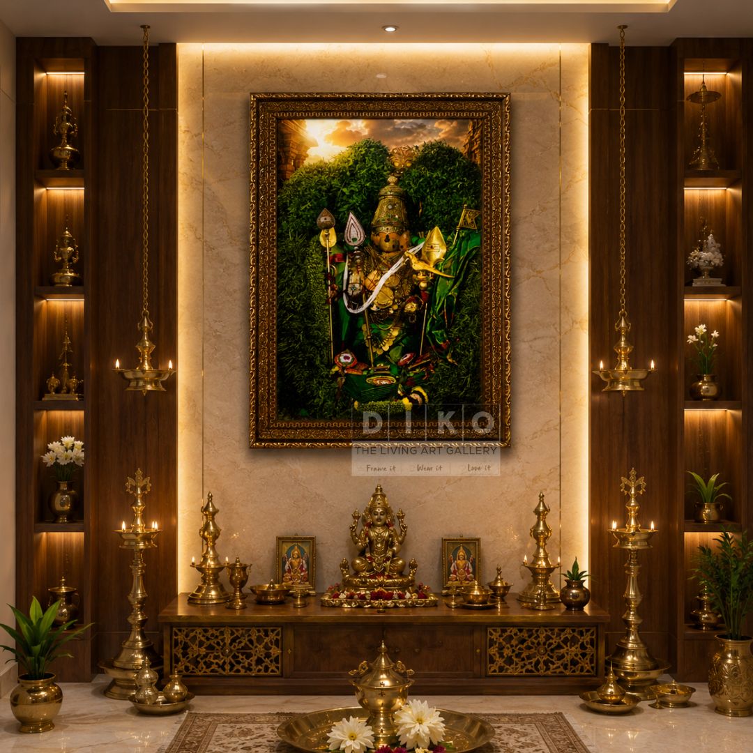 Divine Thiruchendur Murugan Devotional Frame