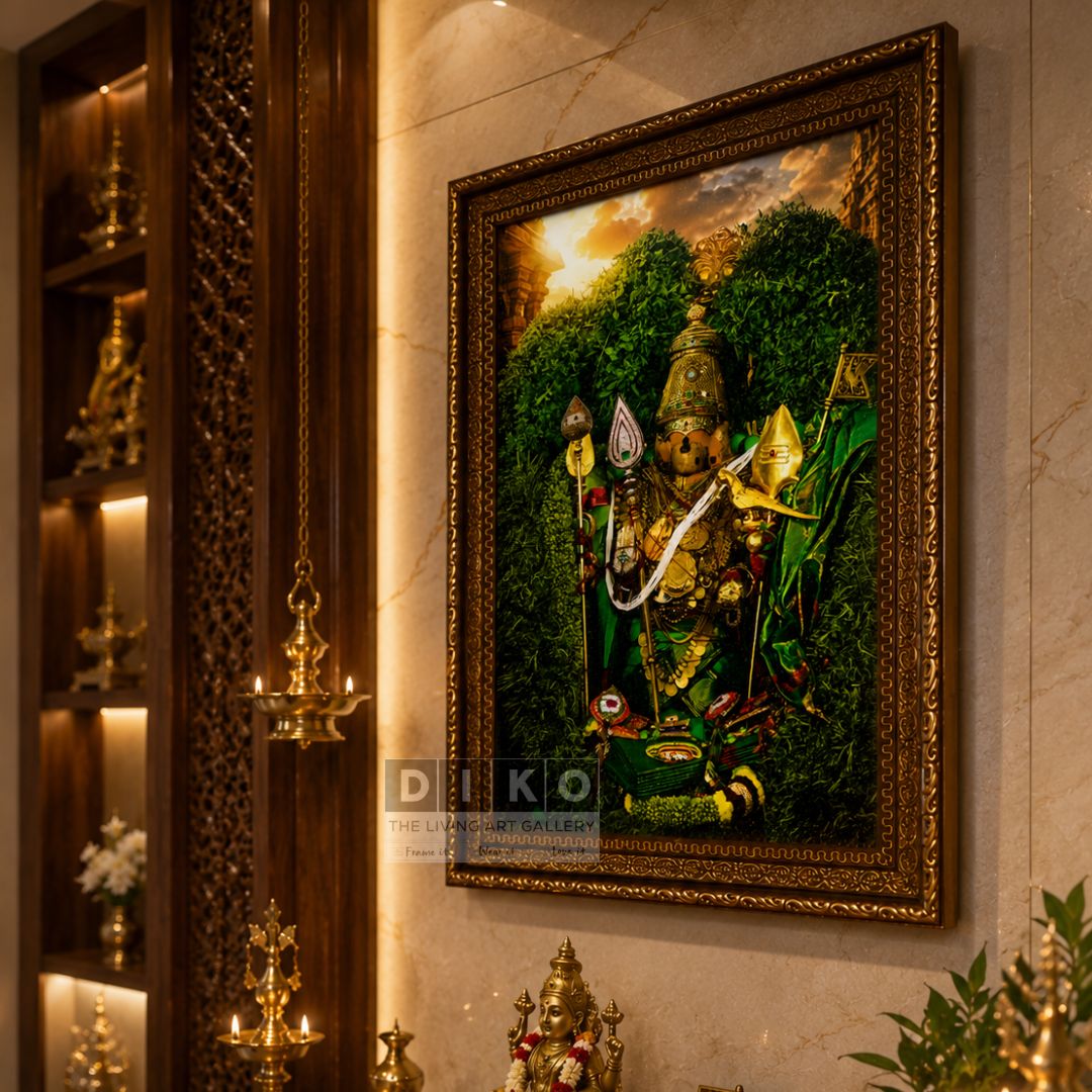 Divine Thiruchendur Murugan Devotional Frame