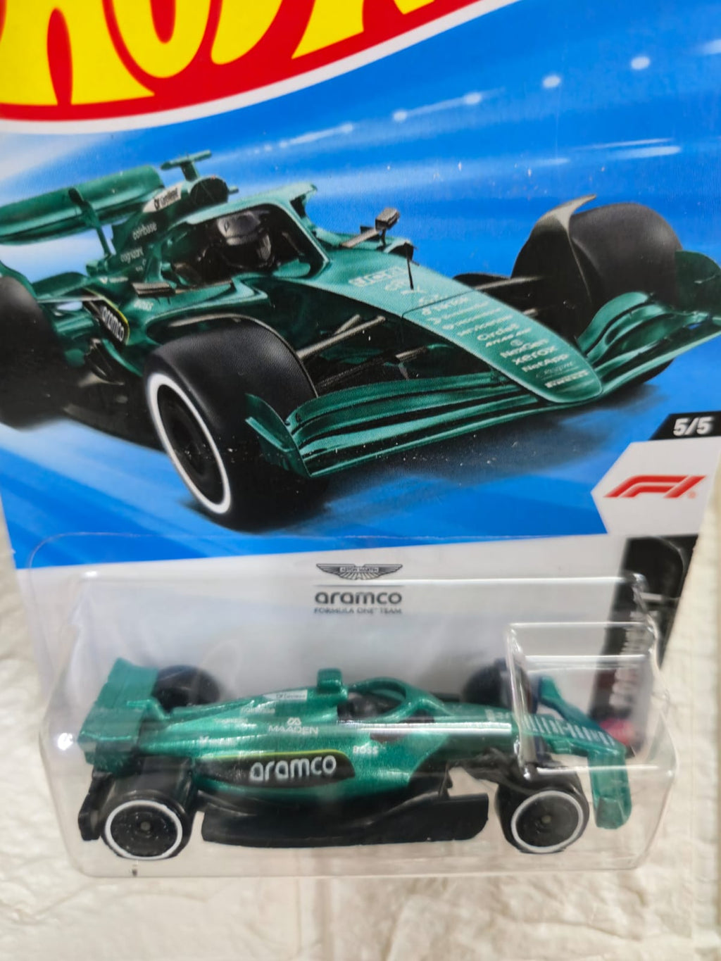 Hot Wheels : Aston Martin Aramco Formula One Team / Equipe