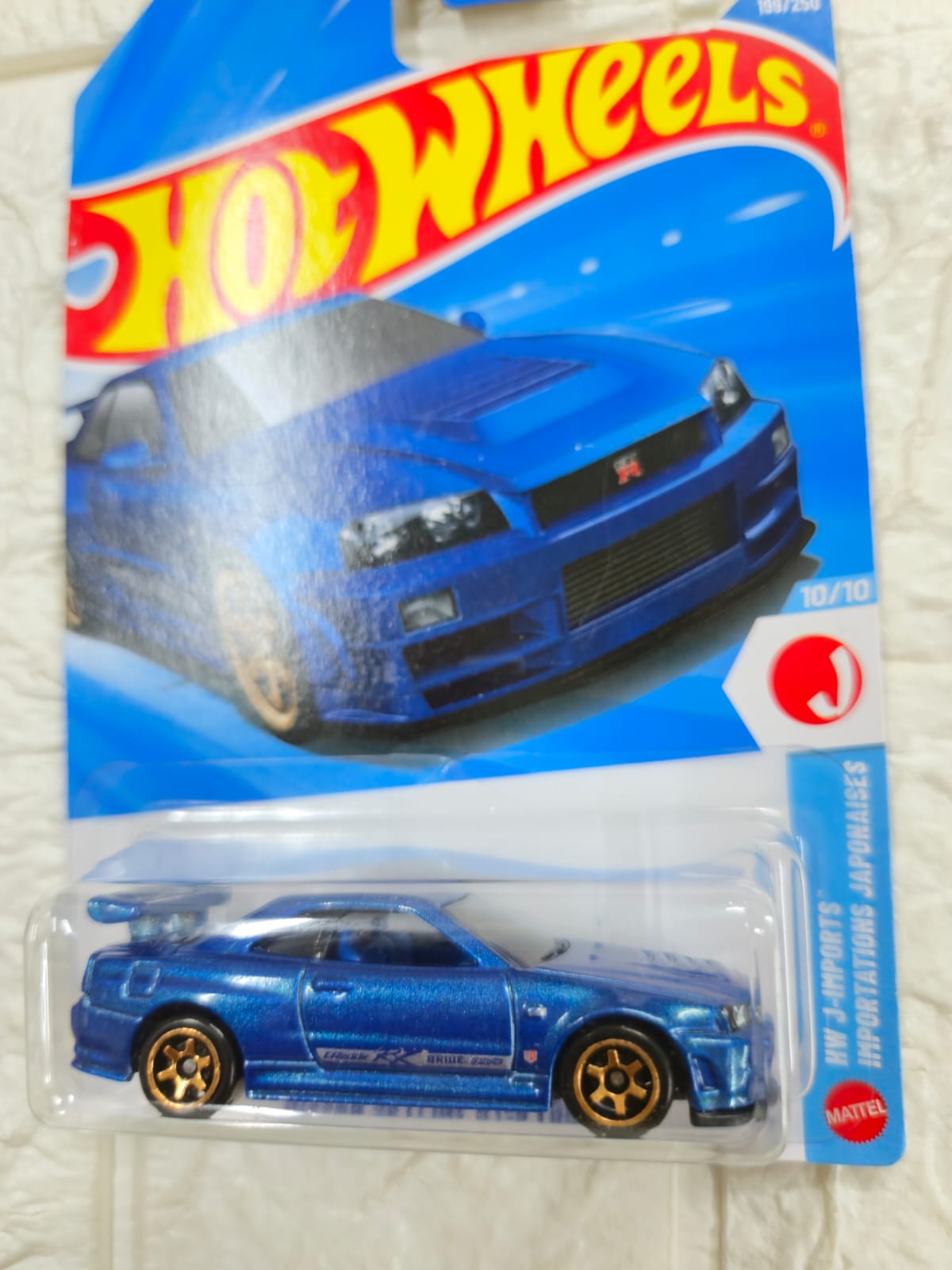 Hot Wheels : Nissan Skyline GT-R (BNR34)