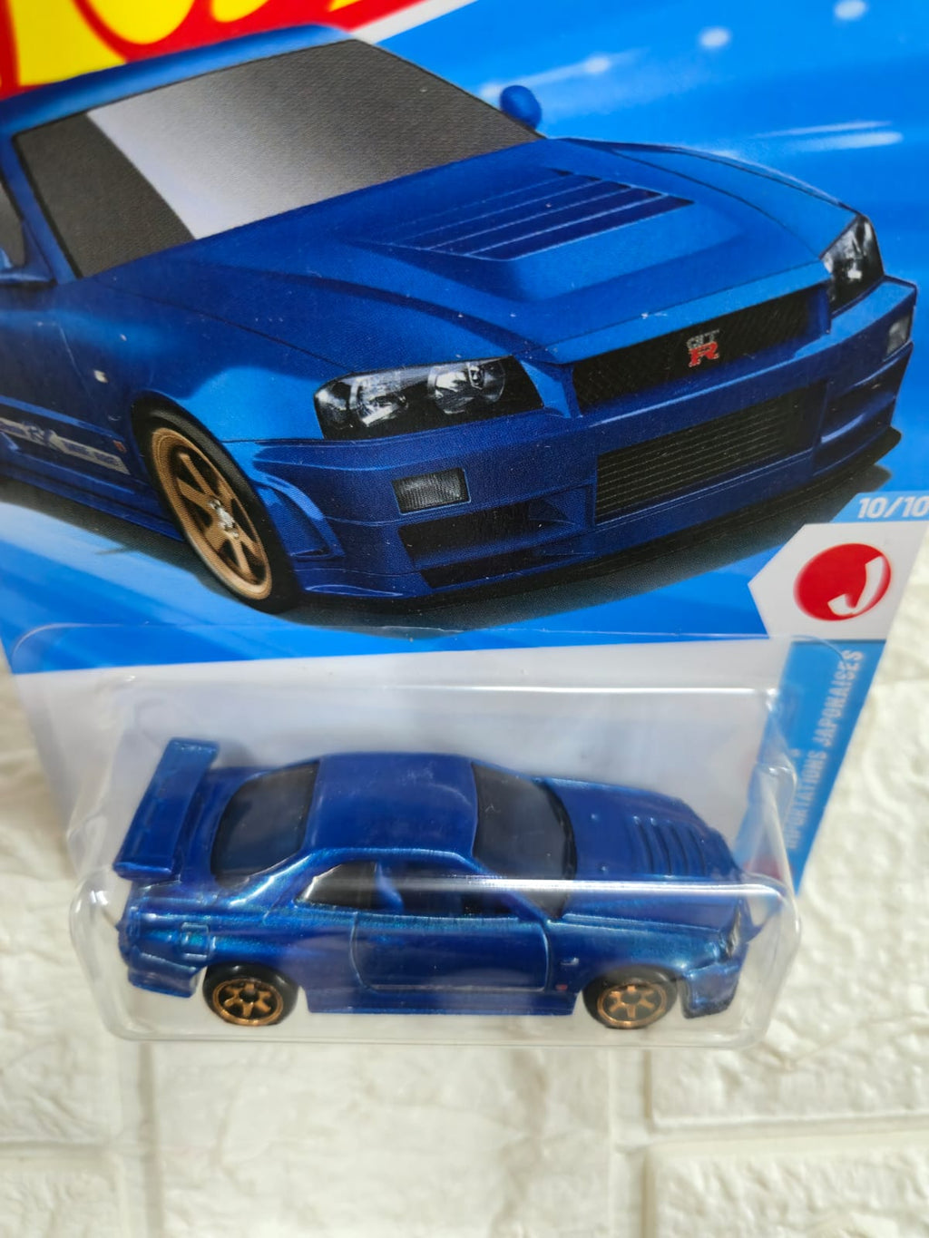 Hot Wheels : Nissan Skyline GT-R (BNR34)