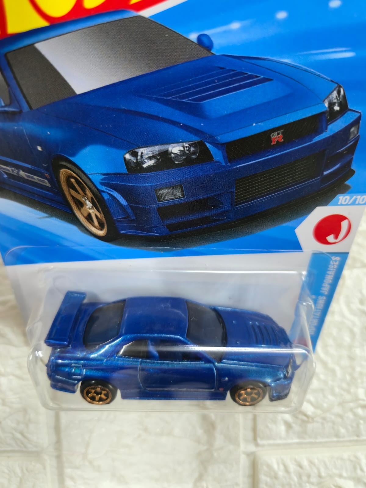Hot Wheels : Nissan Skyline GT-R (BNR34)