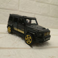 Black Luxury SUV Die-Cast Model with Gold Wheels – Premium Off-Road Collectible