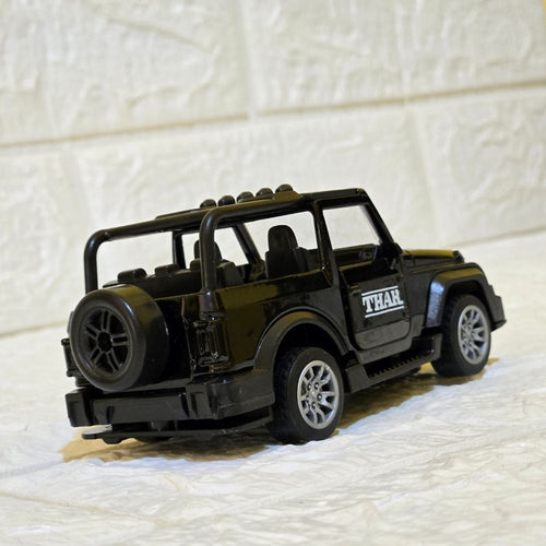 Black Mahindra Thar Metal Die Cast