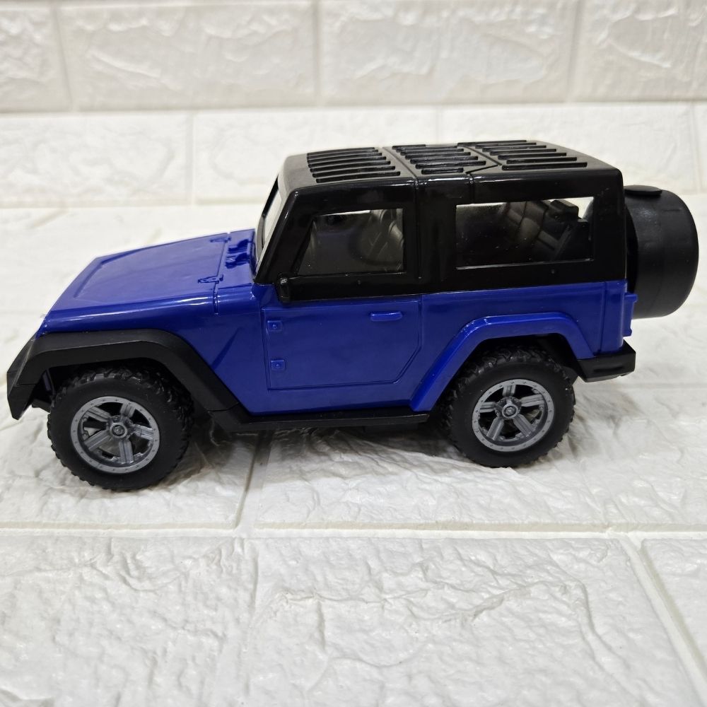 Blue Off-Road SUV Toy Car – Rugged 4x4 Adventure Vehicle Model