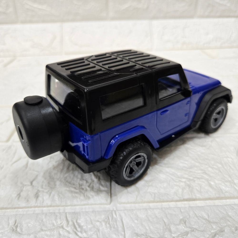 Blue Off-Road SUV Toy Car – Rugged 4x4 Adventure Vehicle Model