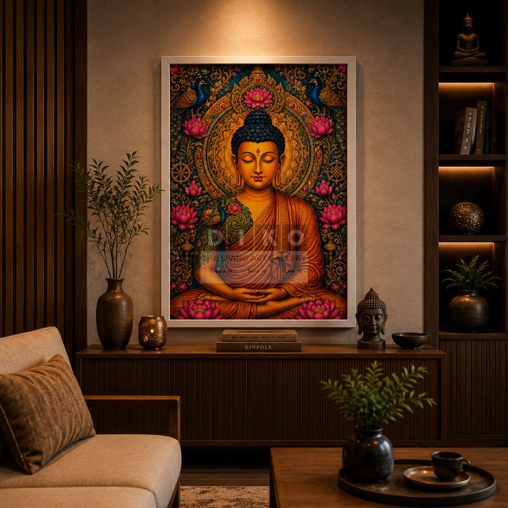 Divine Serenity Buddha Wall Art