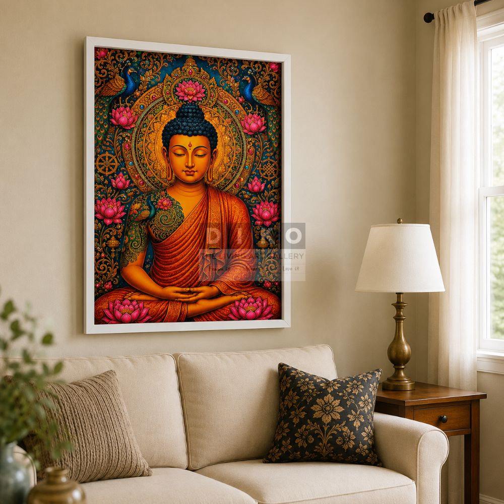 Divine Serenity Buddha Wall Art