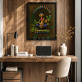 The Musical Elephant  – Handmade Ethnic Clay Mural