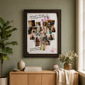 Personalized Friendship Photo Collage Frame – Custom Memory Wall Decor Gift for Best Friend & Sister