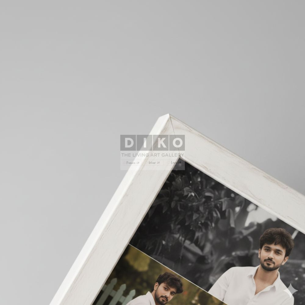 Personalized Photo Frame for Him | Custom Memory Collage Frame | Aesthetic Handmade Gift for Boyfriend, Husband & Best Friend