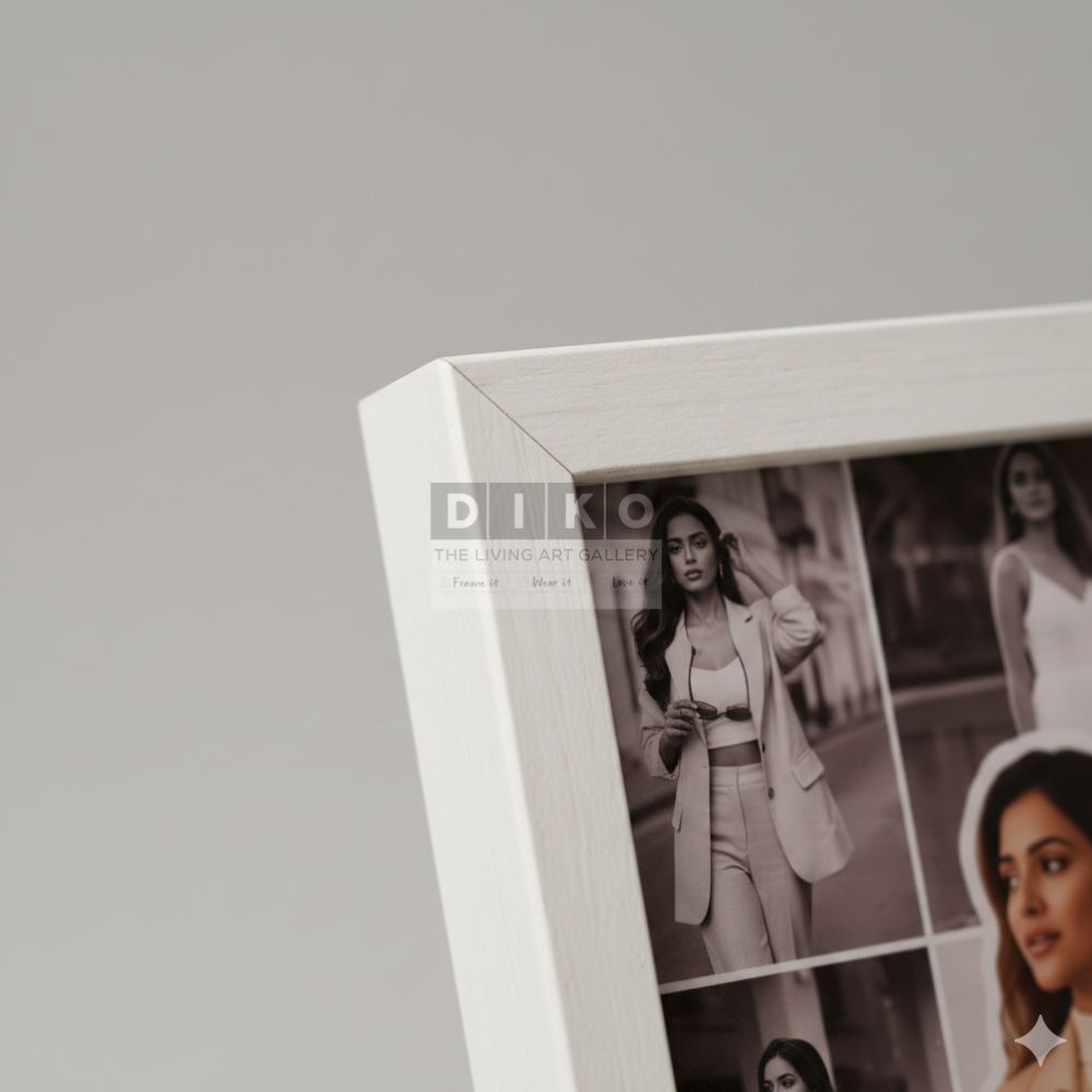 Personalized Photo Collage Frame | Custom Aesthetic Picture Frame | Handmade Memory Gift for Birthday, Anniversary & Best Friend