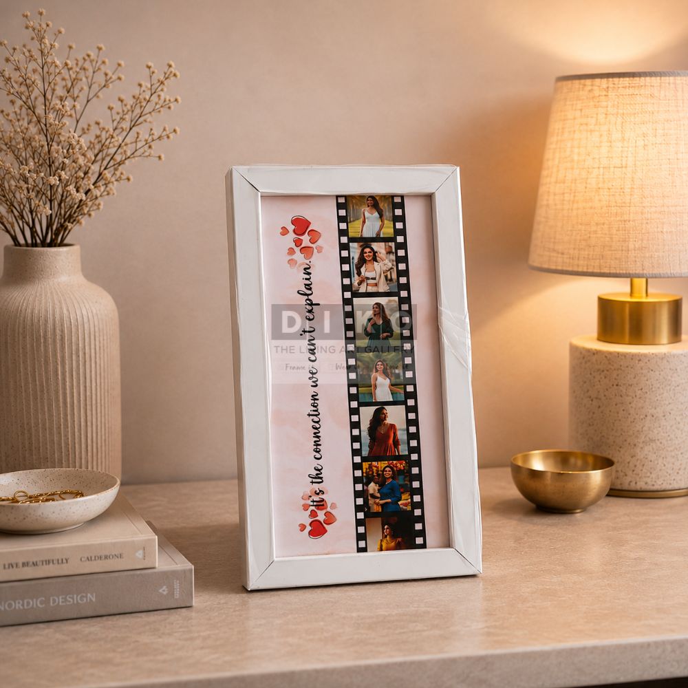 Personalized Photo Collage Frame | Film Strip Memory Frame for Loved Ones