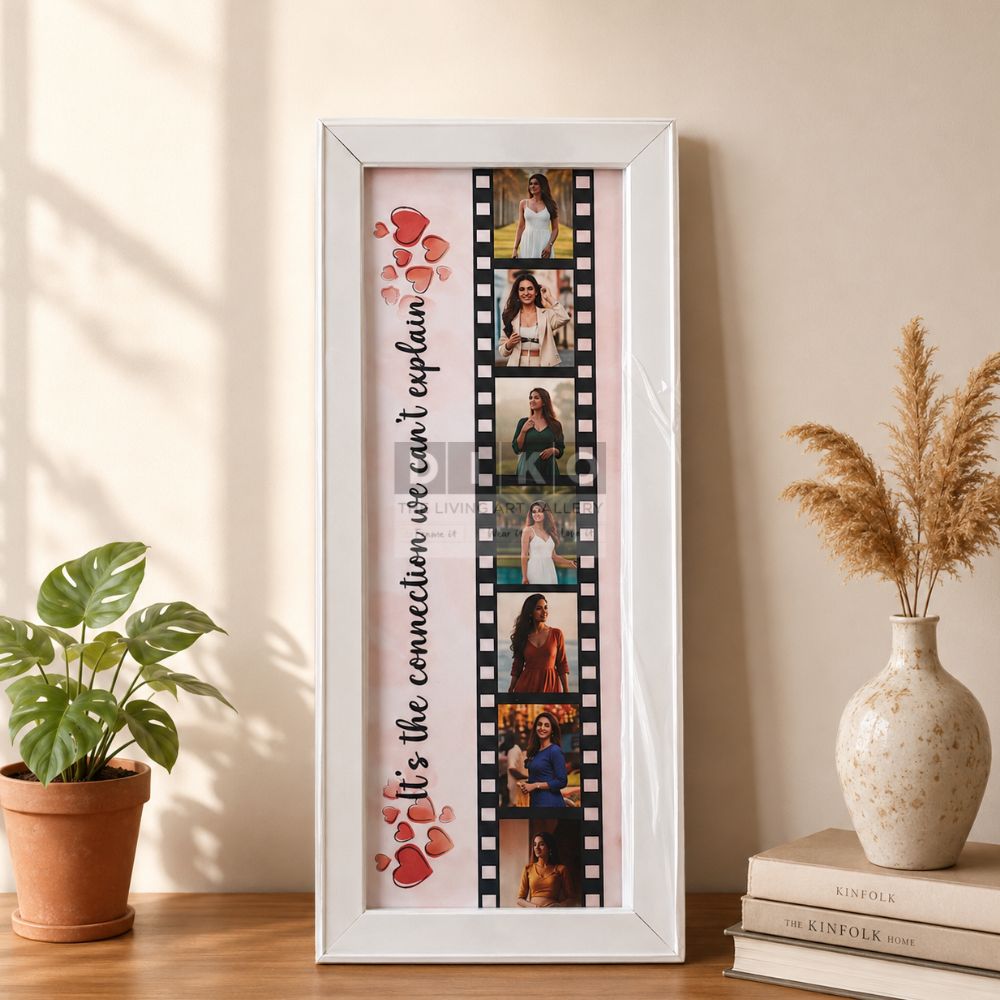 Personalized Photo Collage Frame | Film Strip Memory Frame for Loved Ones