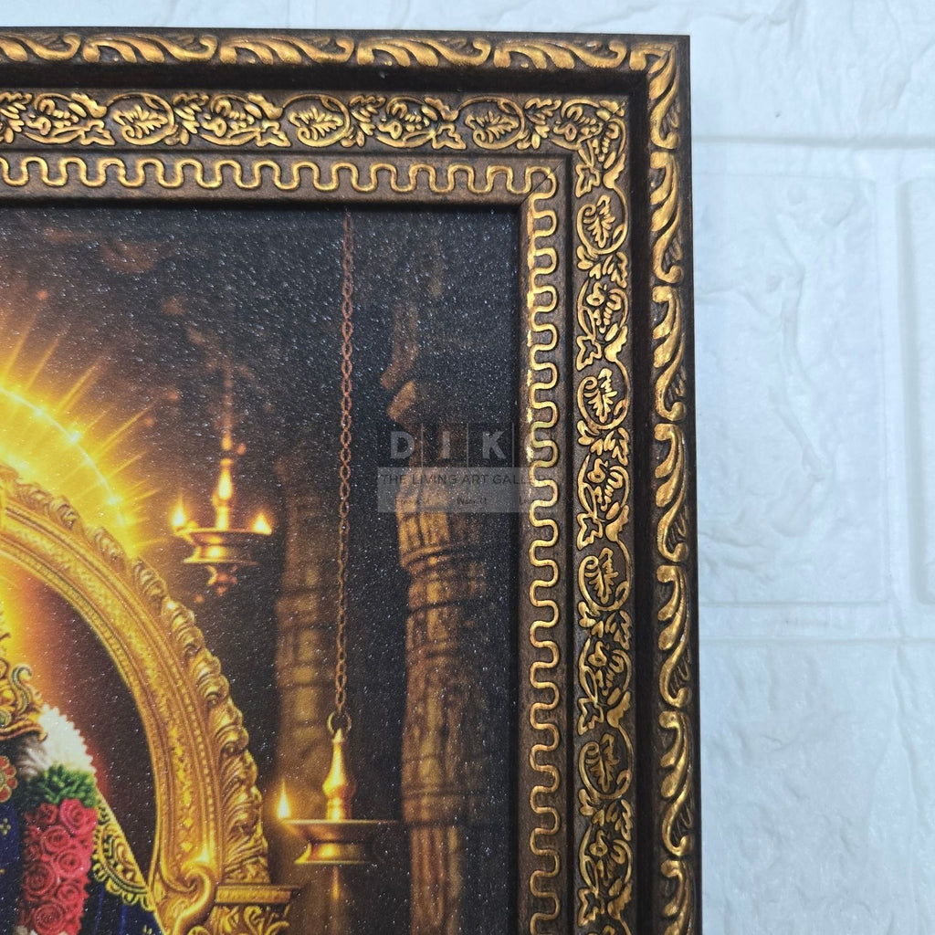 Divine Lord Murugan (Kartikeya) Wall Art Frame