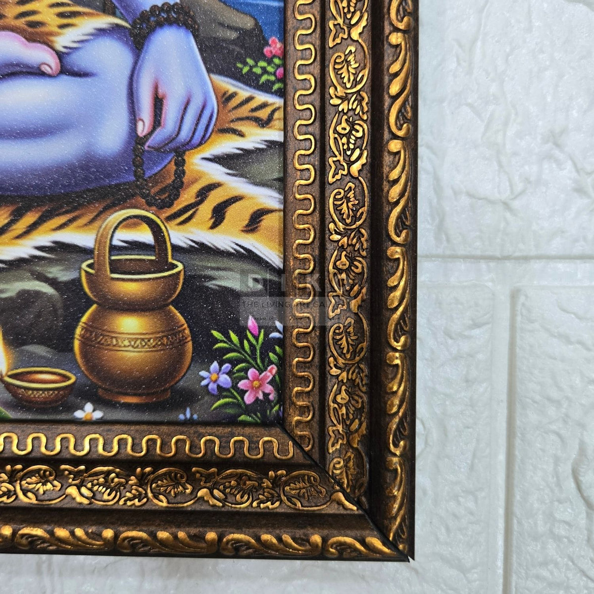Divine Lord Shiva Meditation Wall Art Frame