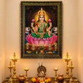Mahalakshmi Divine Prosperity – Premium Framed Wall Art