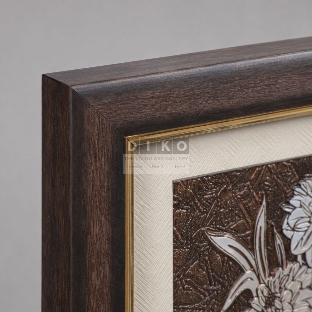 Luxury Floral Vase Wall Art Frame – Vintage Home Decor