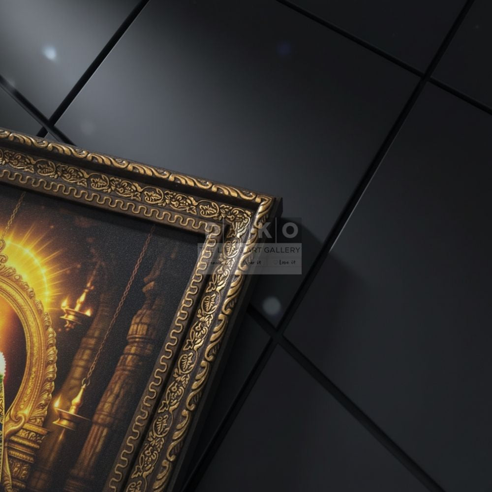 Divine Lord Murugan (Kartikeya) Wall Art Frame