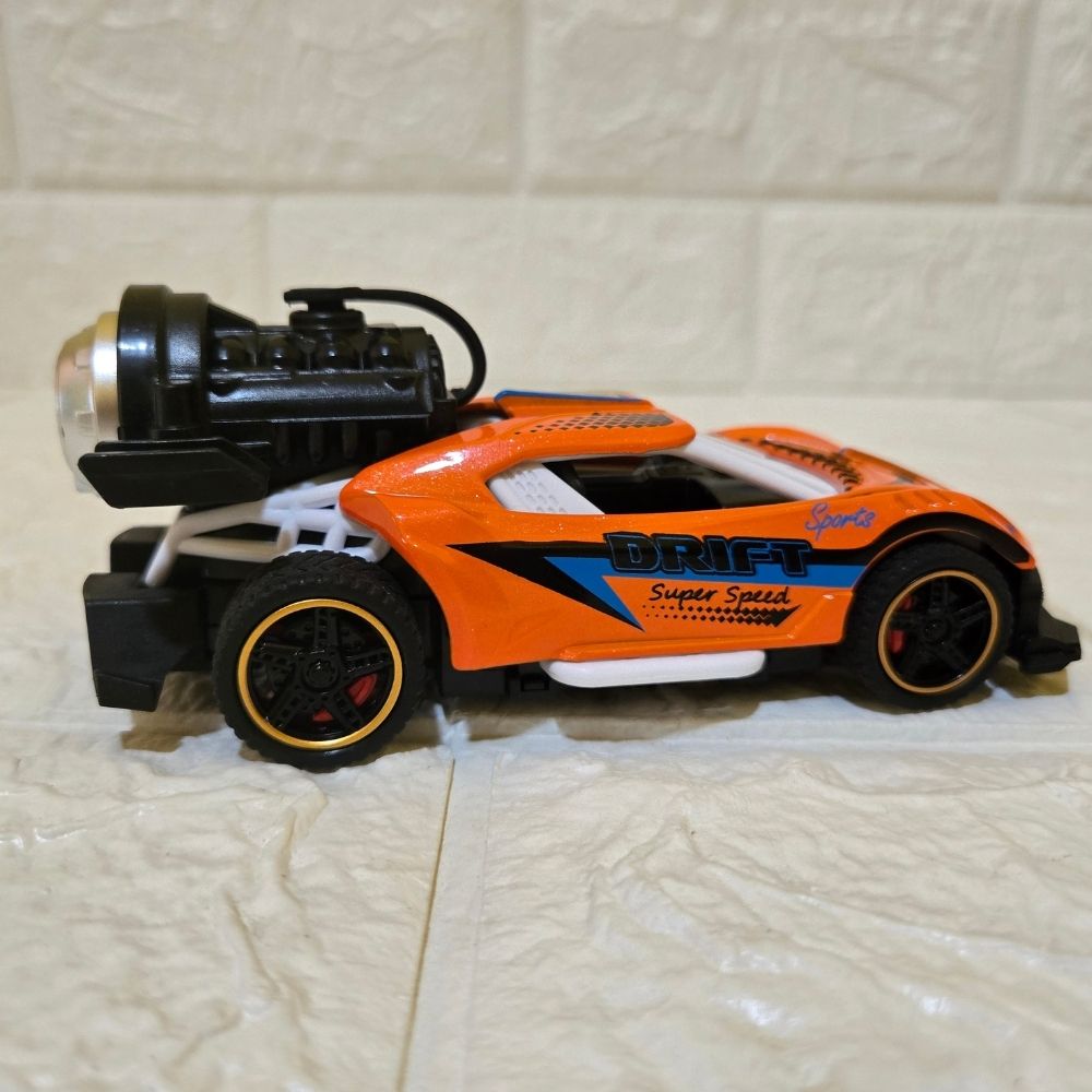Orange Drift Super Speed Racing Car Toy – High-Performance Sports Vehicle Model