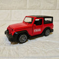 Red Mahindra Thar Metal Die Cast