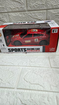 Sports racing car with usb charging cable
