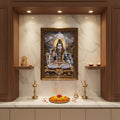 Divine Lord Shiva Meditation Wall Art Frame