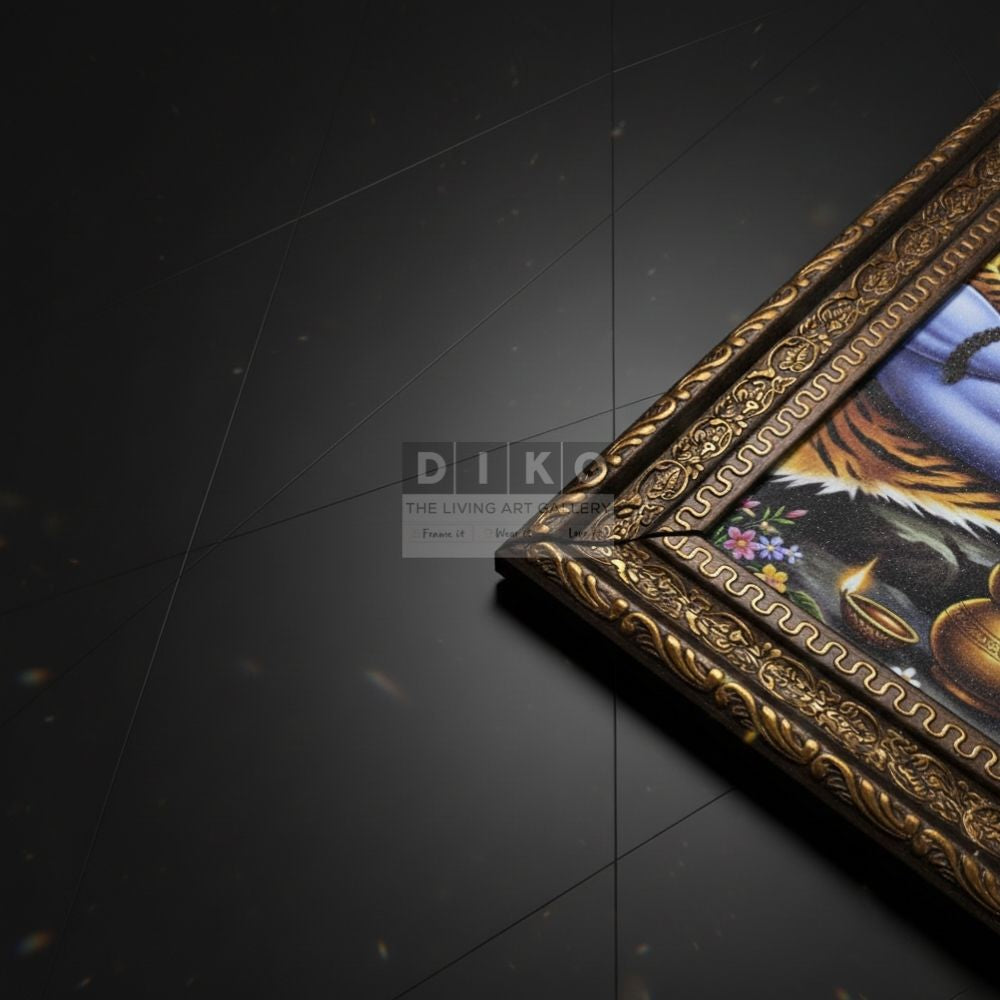 Divine Lord Shiva Meditation Wall Art Frame
