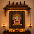 Sacred Suyambhu Lingam Devotional Wall Art Frame