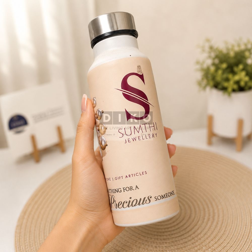 Sumthi Jewellery Premium Stainless Steel Water Bottle – Elegant Gift Edition